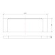 Chrome Single Glass Shelf Storage Brass Wall Mounted Chrome Single Glass Shelf Storage Brass Wall Mounted